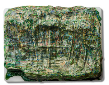 <b>Waldstück mit Soße auf Kunststoffbrettl</b>
<br>Kraus, Berthold