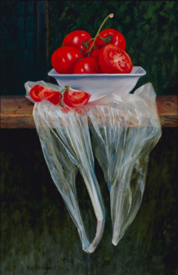 <b>Tomaten, Schale und Plastikbeutel</b>
<br>Schasfoort, Ben