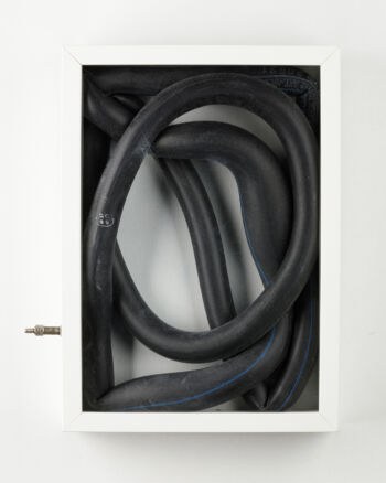 <b>Josef Thalhofer</b>
<br>„Pneu 1&2 (Leben und Tod -Diptychon)“